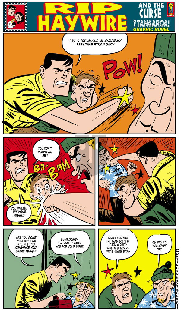 Rip Haywire on Sunday November 24, 2013 Comic Strip