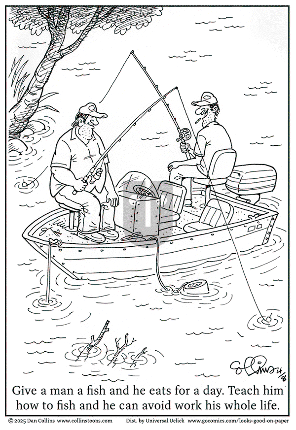 Looks Good on Paper on Tuesday April 8, 2025 Comic Strip