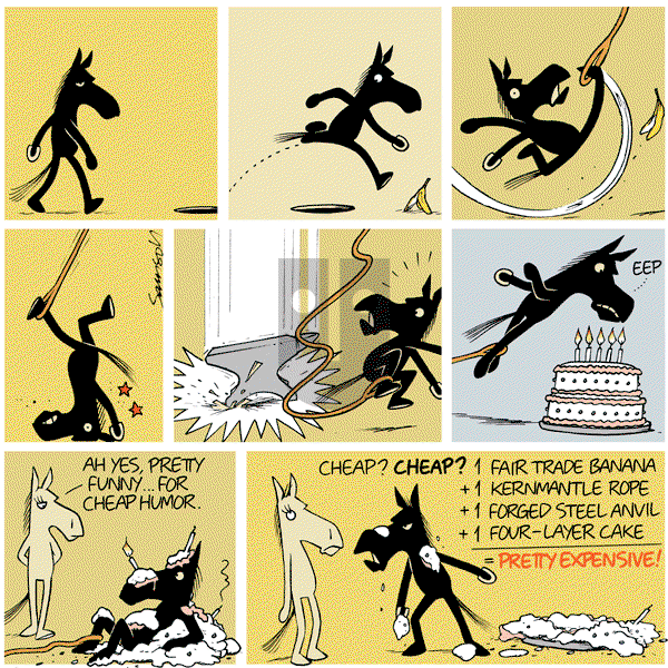 Dark Side of the Horse on Sunday March 13, 2011 Comic Strip