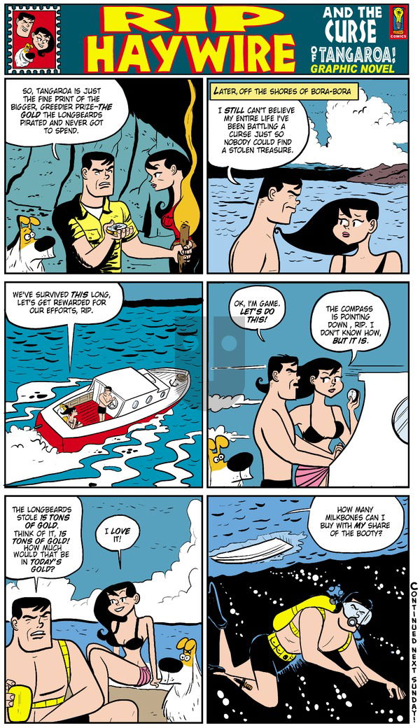 Rip Haywire on Sunday August 24, 2014 Comic Strip
