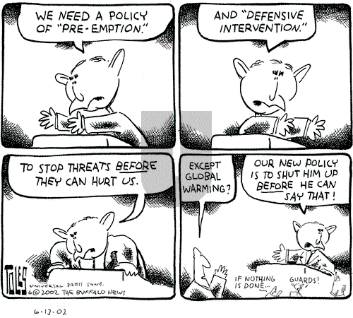 Tom Toles on Thursday June 13, 2002 Comic Strip