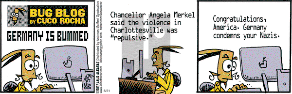 La Cucaracha on Thursday August 31, 2017 Comic Strip