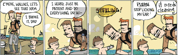 Wallace the Brave - Monday August 19, 2019 Comic Strip
