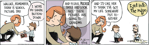 Wallace the Brave on Monday September 16, 2019 Comic Strip