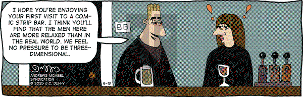 The Fusco Brothers on Friday June 13, 2025 Comic Strip