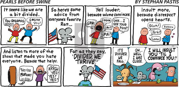Pearls Before Swine on Sunday August 26, 2018 Comic Strip
