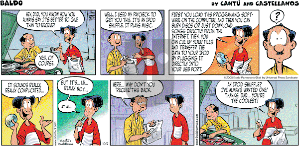 Baldo - Sunday October 2, 2005 Comic Strip