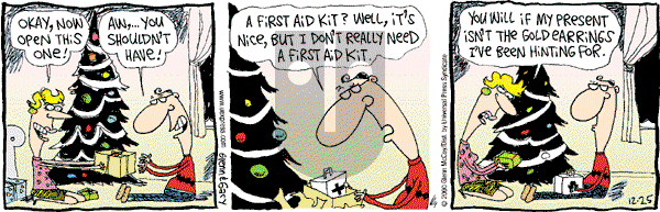 The Duplex on Monday December 25, 2000 Comic Strip
