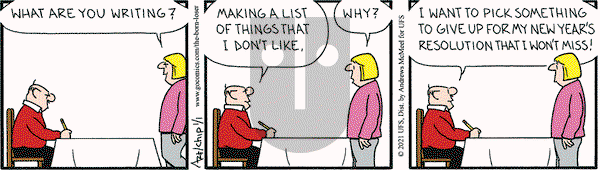 The Born Loser on Friday January 1, 2021 Comic Strip