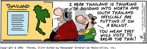 Frank and Ernest on Friday September 6, 2002 Comic Strip