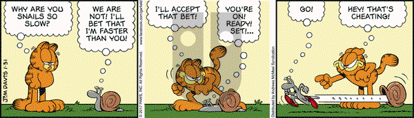 Garfield on Tuesday January 31, 2017 Comic Strip