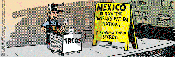 La Cucaracha on Saturday August 3, 2013 Comic Strip