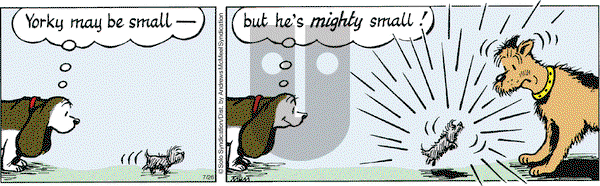Fred Basset on Thursday July 26, 2018 Comic Strip