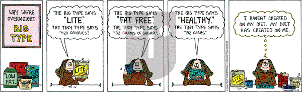Cathy Classics on Tuesday February 19, 2008 Comic Strip