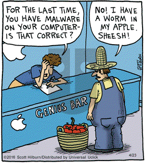 The Argyle Sweater on Saturday April 23, 2016 Comic Strip