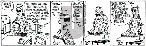 Monty on Saturday September 13, 2003 Comic Strip