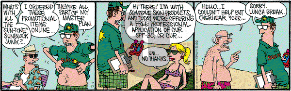 Monty on Tuesday July 17, 2012 Comic Strip