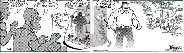 Alley Oop on Thursday July 14, 2005 Comic Strip