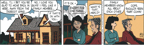 Luann on Thursday March 19, 2009 Comic Strip