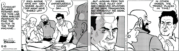 Alley Oop on Monday August 18, 2003 Comic Strip