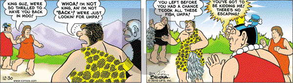 Alley Oop on Thursday December 30, 2010 Comic Strip