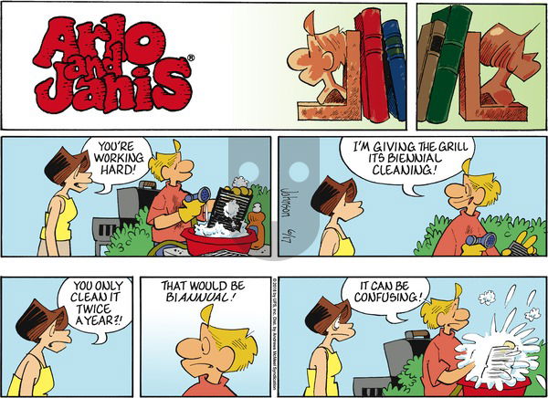 Arlo and Janis on Sunday June 17, 2018 Comic Strip