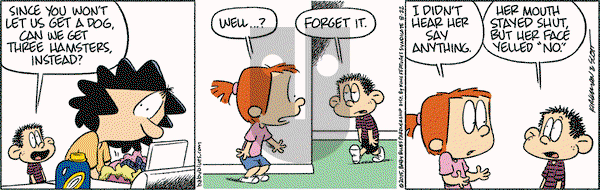 Baby Blues on Saturday August 22, 2015 Comic Strip