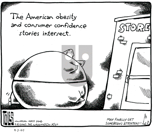 Tom Toles on Monday September 3, 2007 Comic Strip