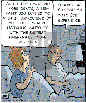 Brevity on Tuesday February 3, 2015 Comic Strip