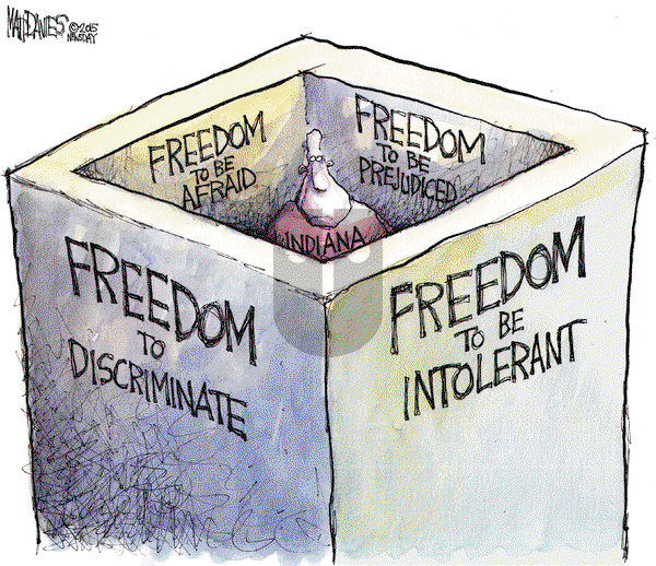 Matt Davies on Tuesday March 31, 2015 Comic Strip
