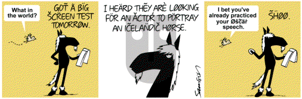 Dark Side of the Horse on Wednesday January 22, 2014 Comic Strip