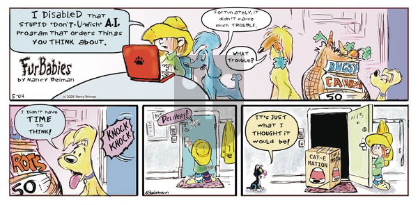 FurBabies on Sunday May 4, 2025 Comic Strip