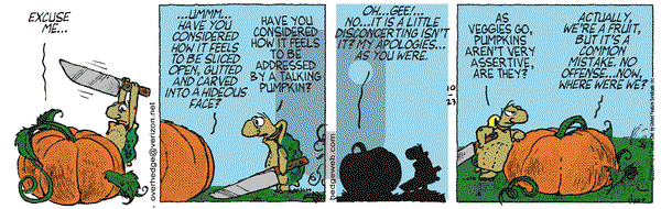 Over the Hedge on Monday October 23, 2006 Comic Strip