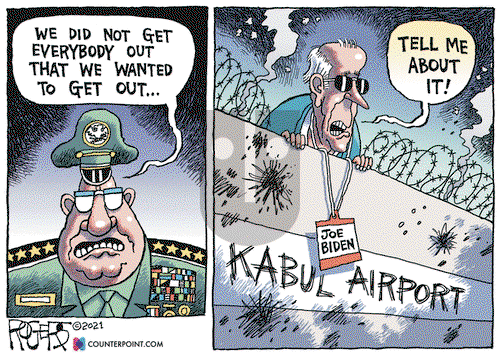 Rob Rogers on Thursday September 2, 2021 Comic Strip