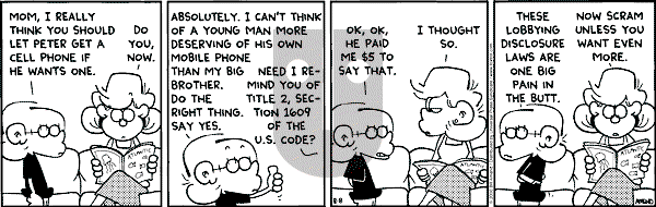 FoxTrot on Tuesday August 8, 2000 Comic Strip