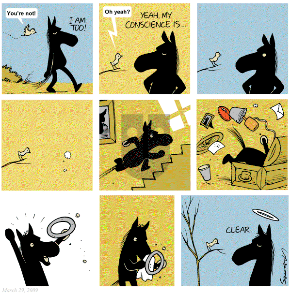 Dark Side of the Horse on Wednesday October 19, 2011 Comic Strip