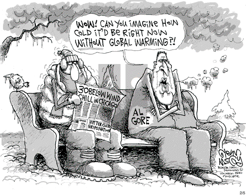 Glenn McCoy on Monday February 5, 2007 Comic Strip