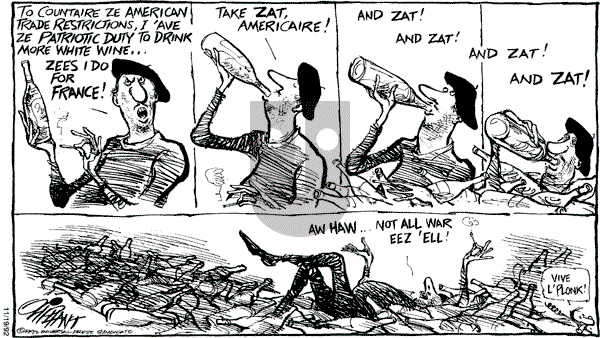 Pat Oliphant - Thursday November 19, 1992 Comic Strip