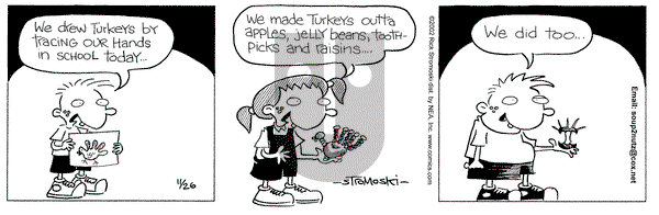 Soup to Nutz - Old on Tuesday November 26, 2002 Comic Strip