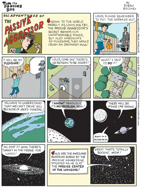 Tom the Dancing Bug on Saturday May 31, 2008 Comic Strip