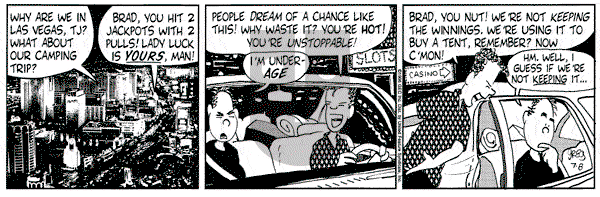 Luann on Monday July 8, 1996 Comic Strip