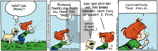 Red and Rover on Saturday August 17, 2002 Comic Strip