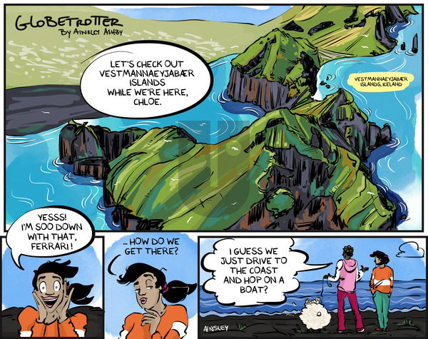 Globetrotter on Sunday January 19, 2025 Comic Strip