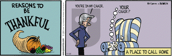 Grand Avenue on Wednesday November 22, 2017 Comic Strip