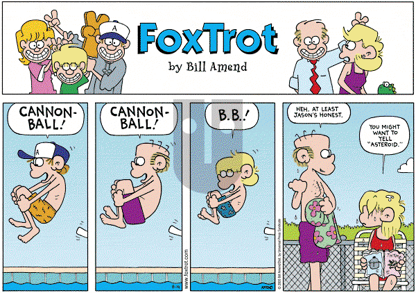 FoxTrot - Sunday August 14, 2005 Comic Strip