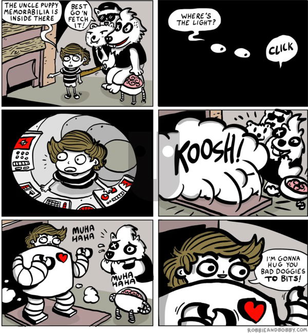 Robbie and Bobby on Saturday December 6, 2025 Comic Strip