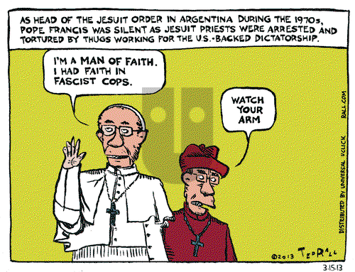 Ted Rall on Friday March 15, 2013 Comic Strip