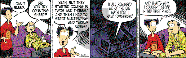 Baldo on Thursday December 4, 2003 Comic Strip