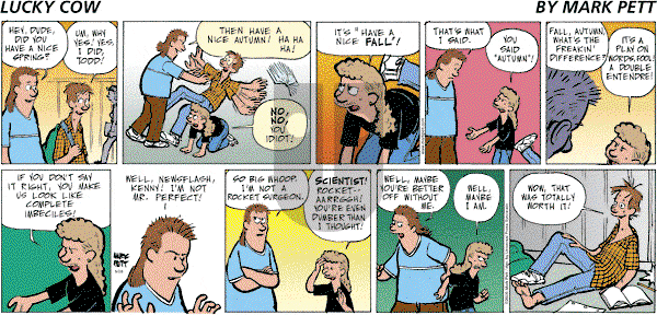 Lucky Cow on Sunday May 28, 2006 Comic Strip