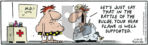 Frank and Ernest on Wednesday November 20, 2013 Comic Strip